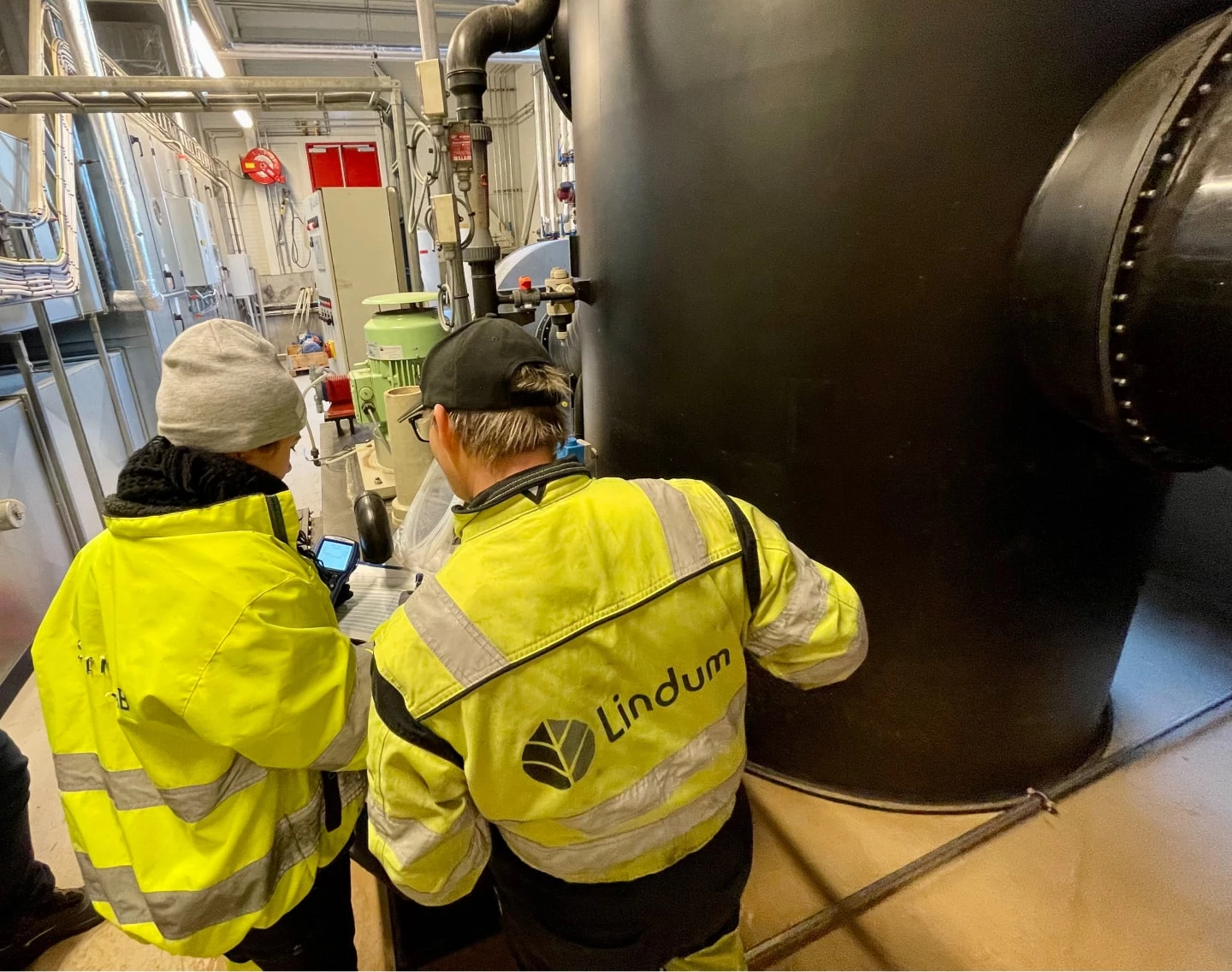 Luktprøver ved biogassanlegg i Drammen